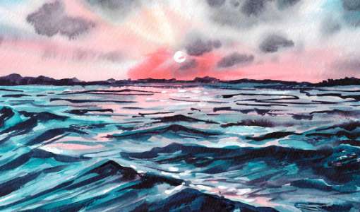 Wasser, Wellen und Meer in Aquarell - Intensivworkshop für Anfänger