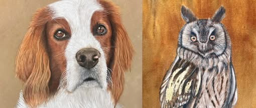 Mit Acryl malen lernen: Tierportraits
