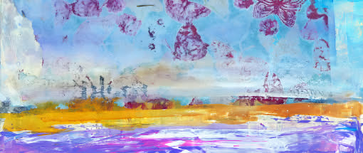 Experimentelle Acrylmalerei: Form, Farbe, Struktur