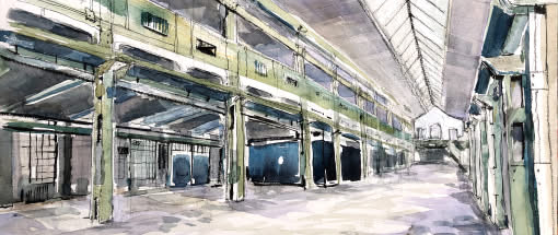 Stadtansichten in Aquarell – Perspektive leicht gemacht