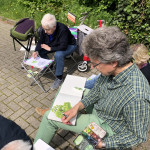 Thomas Haubold im Kurs "Urban Sketching – Unterwegs im malerischen Hattingen", ©Stuart Goss