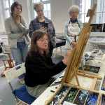 Angela Carmen Griehl-Groß mit Teilnehmerinnen